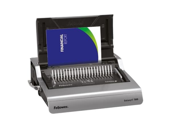Spiralbindningsmaskin Fellowes Galaxy-E 500 - elektrisk bindning