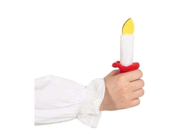 Lucia kynttilä kankaasta