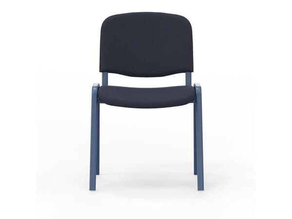 Iso stol, Mørk blå med blå stoleben