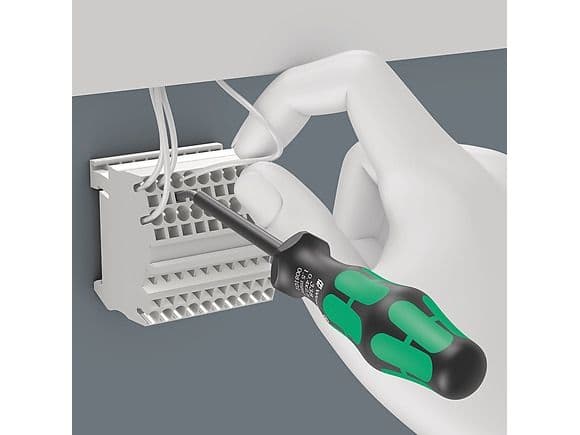 Wera 05008100001, 2 stykker, Sort, Grønn