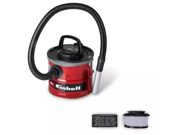 Einhell TC-AV 1830 D, 18 L, Poseløs, Sort, Rød, 1 m, 2 m, Dry