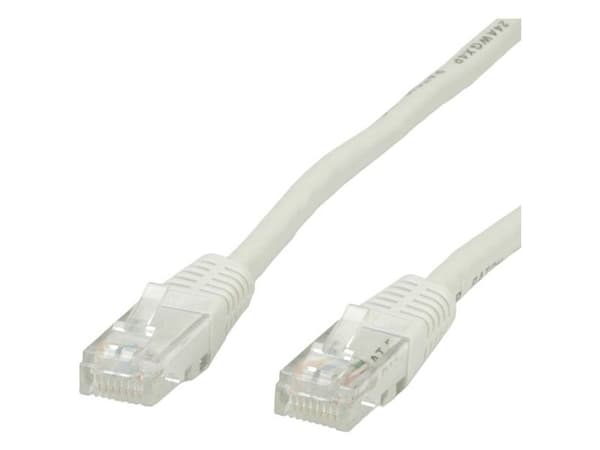 Arvo UTP Patch Cord Cat.5e, harmaa 7 m, harmaa, 100 ohm (O), 7 mm