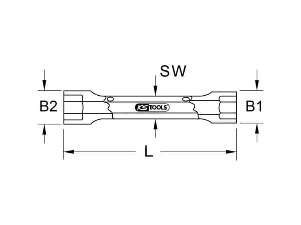 KS Tools 963.8400 9638400 hylsnyckel