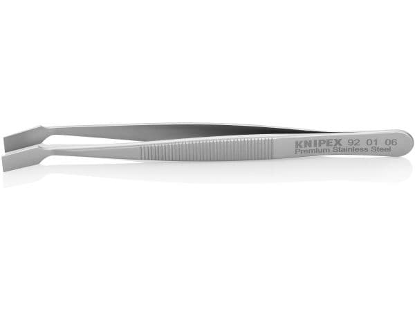 Knipex 92 01 06, Rustfritt stål, Rustfritt stål, Flat, Buet, 16 g, 10 mm