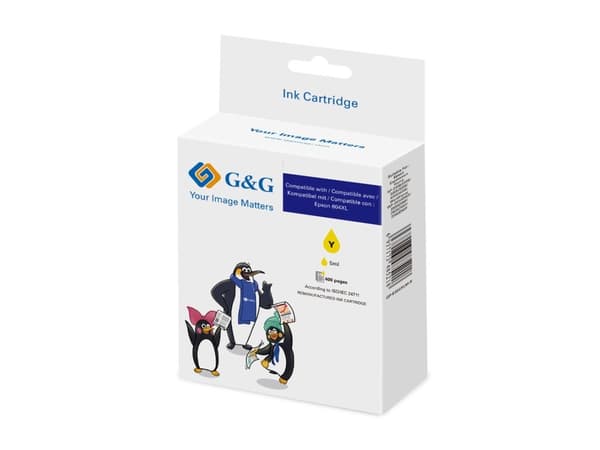 G&G 20551, Gul, 9 ml, 1 styck, 400 sidor, Enpack