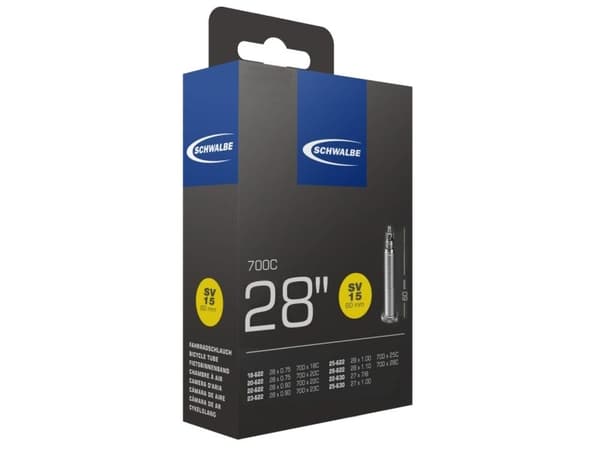 Schwalbe SV15 landeveissykkel innerrør, 60 mm ventil