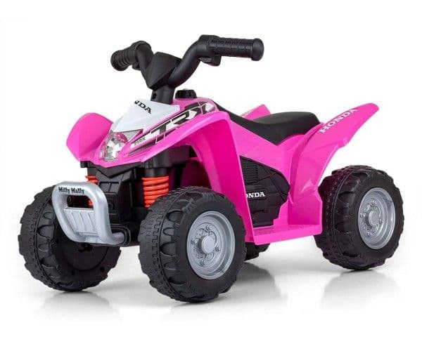 Milly Mally ladattava Quad HONDA ATV vaaleanpunainen