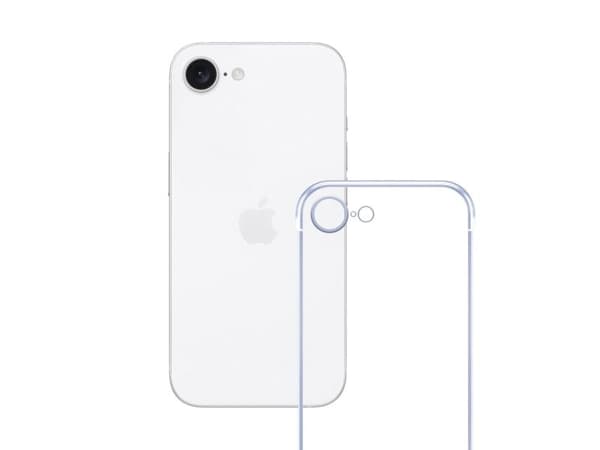 Etui 3MK Just20g Clear Case do Apple     iPhone 16E