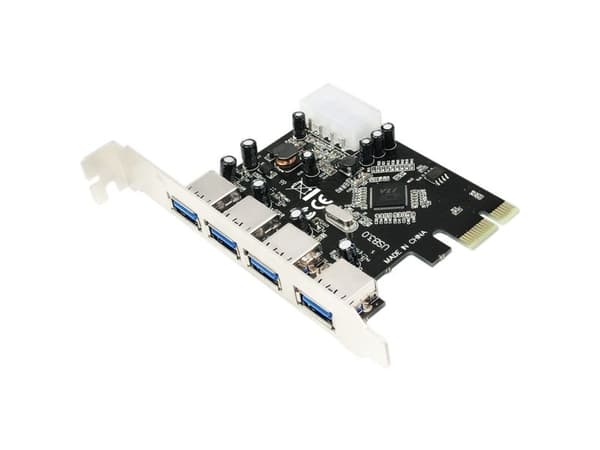 Styrenhet LogiLink PCIe 2.0 x1 - 4x USB 3.0 (PC0057)