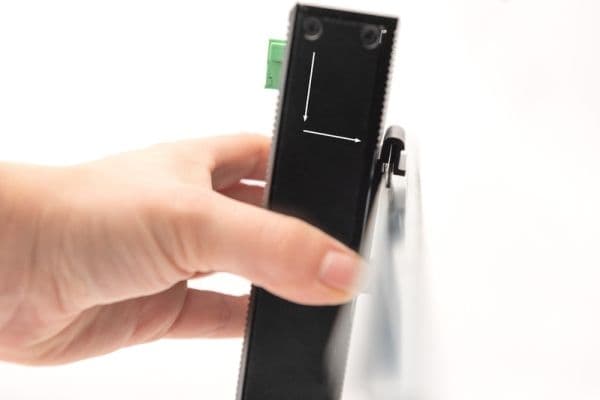 DIGITUS DN-651127 - Switch - 8 x 10/100/1000 - DIN-skinnemonterbar - DC-strøm