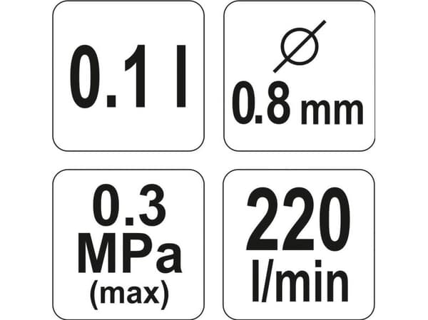 Spray gun YT-2357