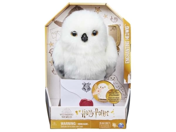 Harry Potter Wizarding World Interactive Enchanted Hedwig - 27cm tall.