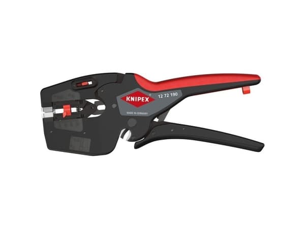 Knipex 12 72 190, 170 g, Sort, Rød