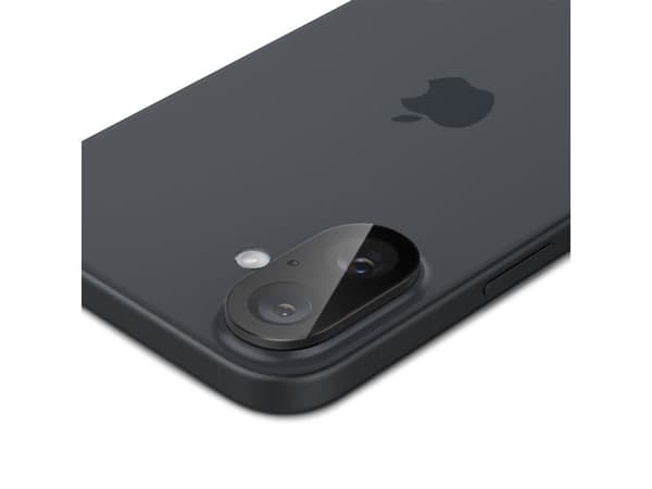 Spigen Optik GLAS.TR kamerabeskytter 2-pakk til iPhone 16 / 16 PLUS - sort
