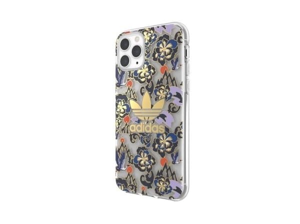 Adidas OR Clear Case CNY AOP iPhone 11 Pro - guld