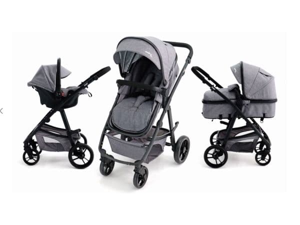 Asalvo Cabriolet Two+, harmaa
