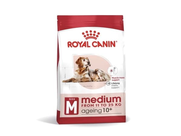 Royal Canin Medium Ageing 10+, Senior, Medium (11 - 25 kg), Höns, Ris, 15 kg