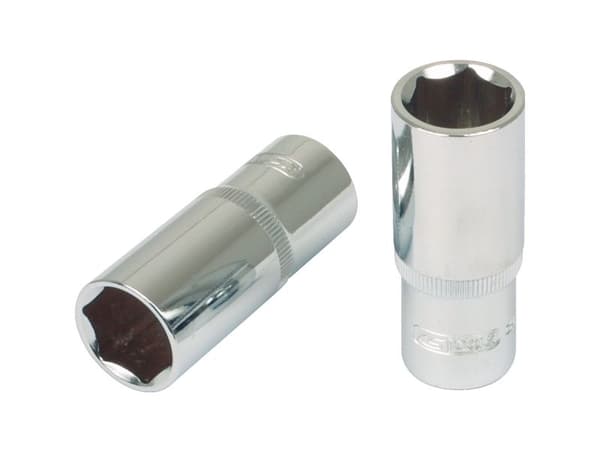 KS TOOLS 3/8" CHROMEplus sekskantsokkel, lang, 8 mm (918.3828)