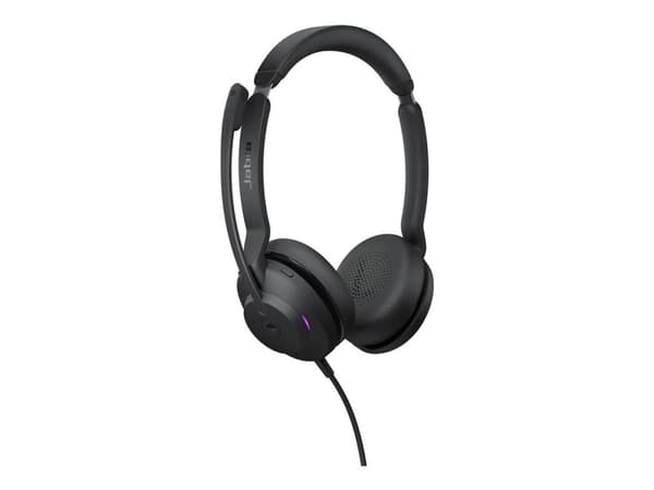 Jabra Evolve2 30 MS - Headset - på örat - kabelansluten - USB-C - Optimerad för UC