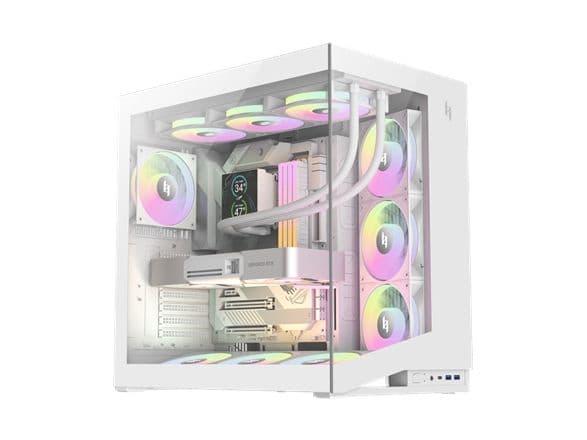 Gamemax Case NEX C56 WH ATX
