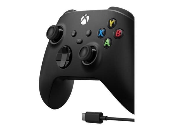 Microsoft Xbox Wireless Controller + USB-C Cable - Håndkonsoll - trådløs - Bluetooth - for PC, Microsoft Xbox One, Android, iOS, Microsoft Xbox Ser...