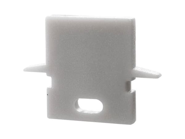 Deko Light 979181 endekappe H-ET-01-05 sett 2 stk grå profil-endekappe plast 1 stk