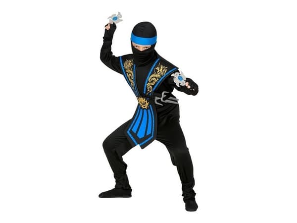 Sininen ninja-asu
