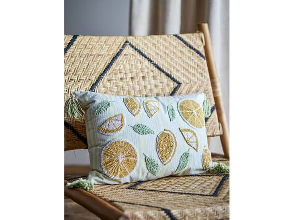 CREATIVE COLLECTION sitronpute gul bomull