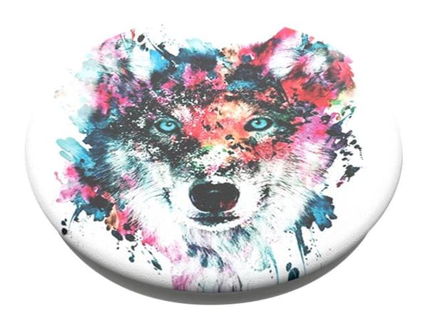 PopSockets Swappable PopGrip - Fingergrep/stativ for mobiltelefon - Ulv