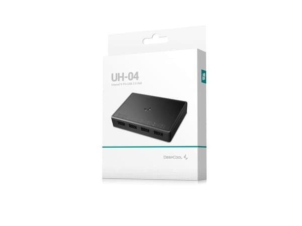 Deepcool UH-04 - Internal USB port hub - svart