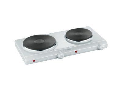 SEVERIN DK 1042 - Elektrisk kokplatta - 2.5 kW - vit
