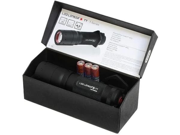 Ledlenser TT svart handficklampa LED