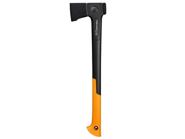 Fiskars 1069104, Enkel øks, Liten øks, Sort, Gult, 600 mm