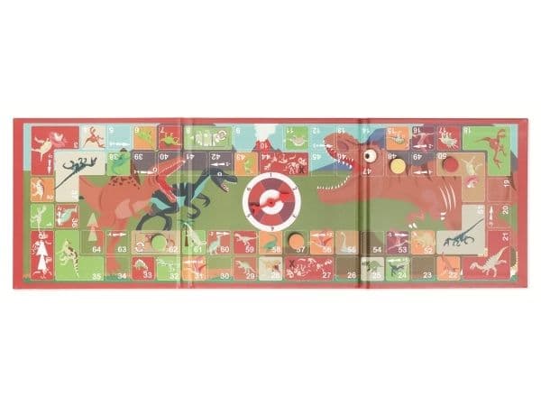 Scratch magnetiskt spel Ges med spinner dinosaurier