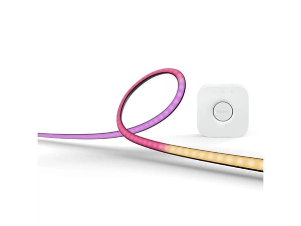 Philips Play gradient lightstrip PC:lle, Älyvalonauha, Bluetooth/Zigbee, Musta, Valkoinen, LED, Vaihtuva, 2000 K