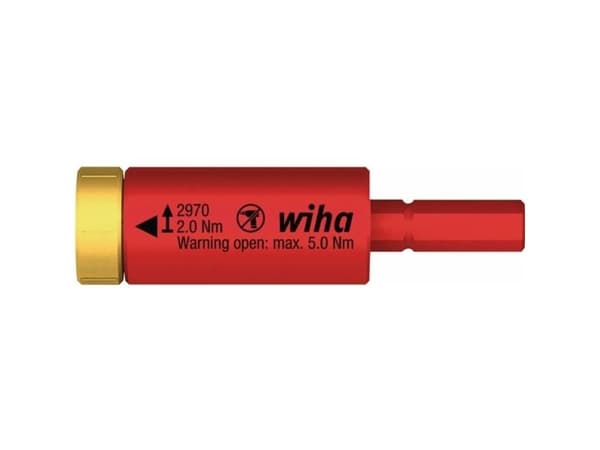 Wiha 1000 V easyTorque momentadapter 2,0 Nm til Wiha SlimBits
