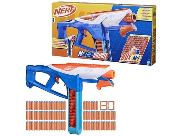 Nerf N Series Infinite, Leksaksblaster, 8 År, 99 År, 1,45 kg