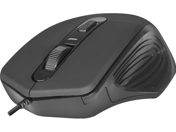 Defender Datum MB-347, Optinen, USB A-tyyppi, 1600 DPI, Musta
