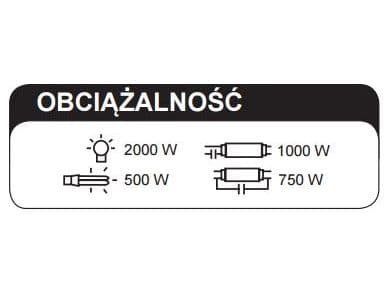 Zamel Surface-mounted twilight switch with 230V AC IP54 probe WZS-01