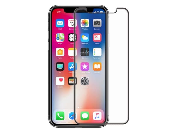 Screenor 16035, Apple, iPhone 12 Pro Max, Musta, Läpinäkyvä, 1 kpl
