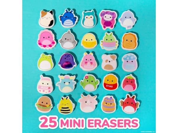 Squishmallows viskelærsett 25 stk