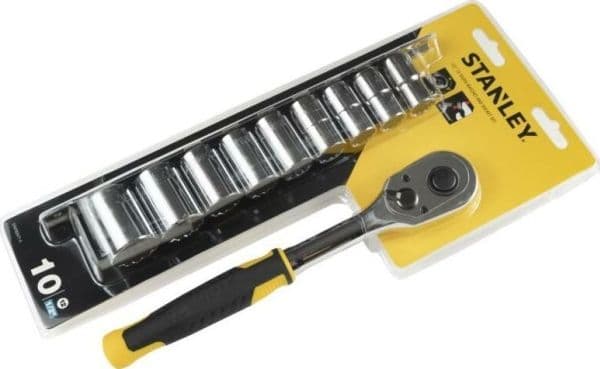 ST. nyckelsats 11 delar 1/2" + stol