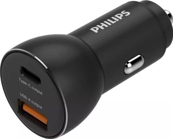 Philips 1xUSB 1XUSB-C PDQC autolaturi