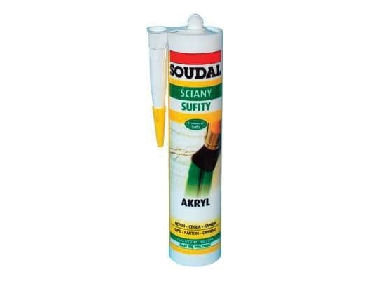 Soudal akryl 310 ml hvit