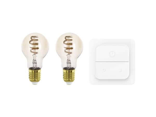 EGLO E27 LED-Z SET A60 SPIRAL CCT 4,9W A