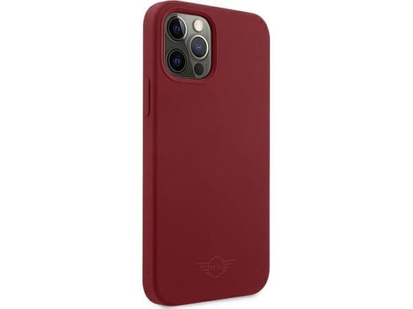 Mini Morris Mini MIHCP12LSLTRE silikonfodral till iPhone 12 Pro Max 6,7" röd