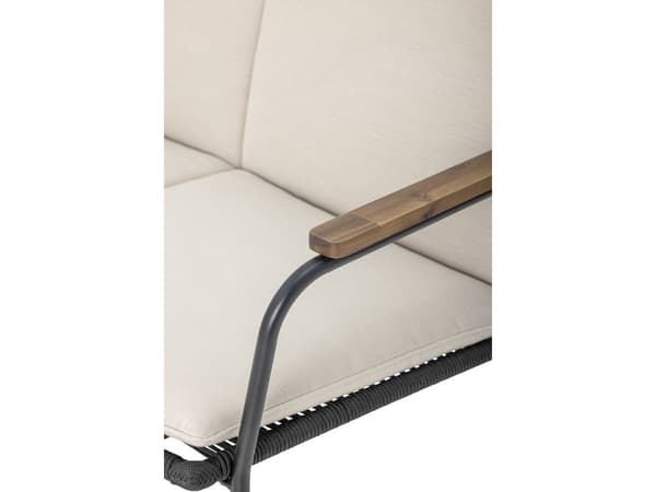 BLOOMINGVILLE Hampton soffa, Sort, metall