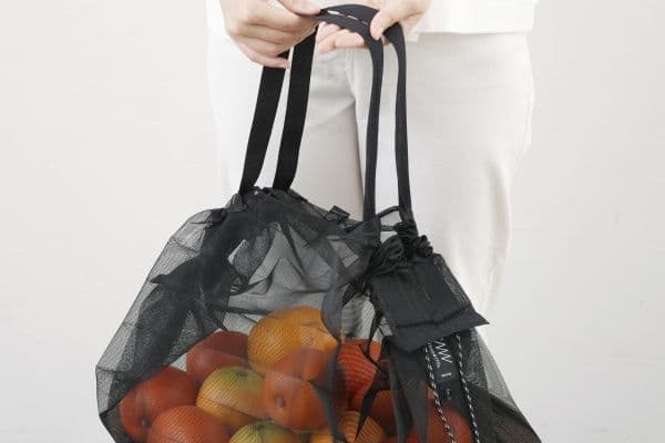 Shupatto - Black meshväska 25 L