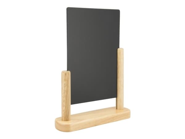 Securit® ELEGANT A5-pöytäkyltti pyökkiä