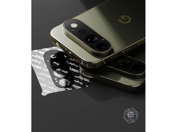 Ringke Tempered Glass Camera Full Cover 2-Pack for Google Pixel 11 Pro - Black